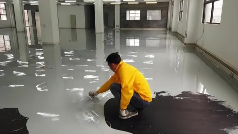 儋州防腐防静电地坪,防腐防静电自流平地坪